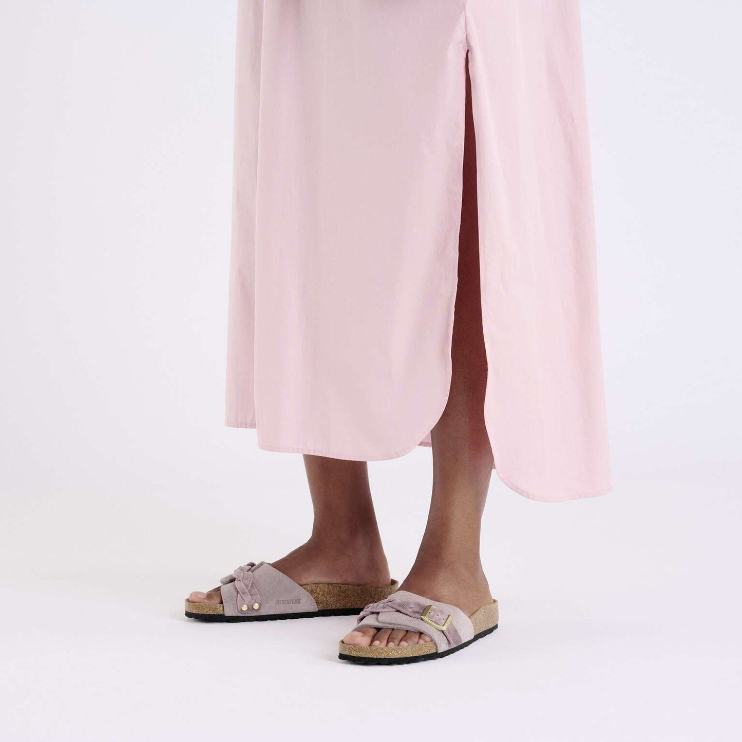 Oita Braided - Suède - Faded Purple