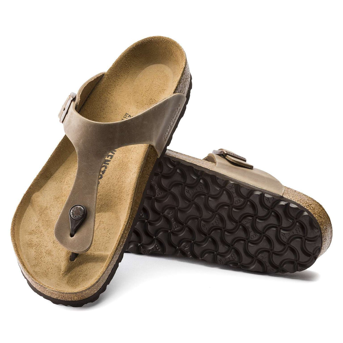 Gizeh - Cuir huilé - Tobacco Brown