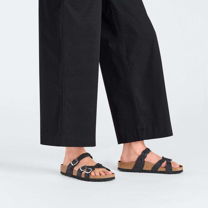 Franca Braided - Cuir huilé - Black