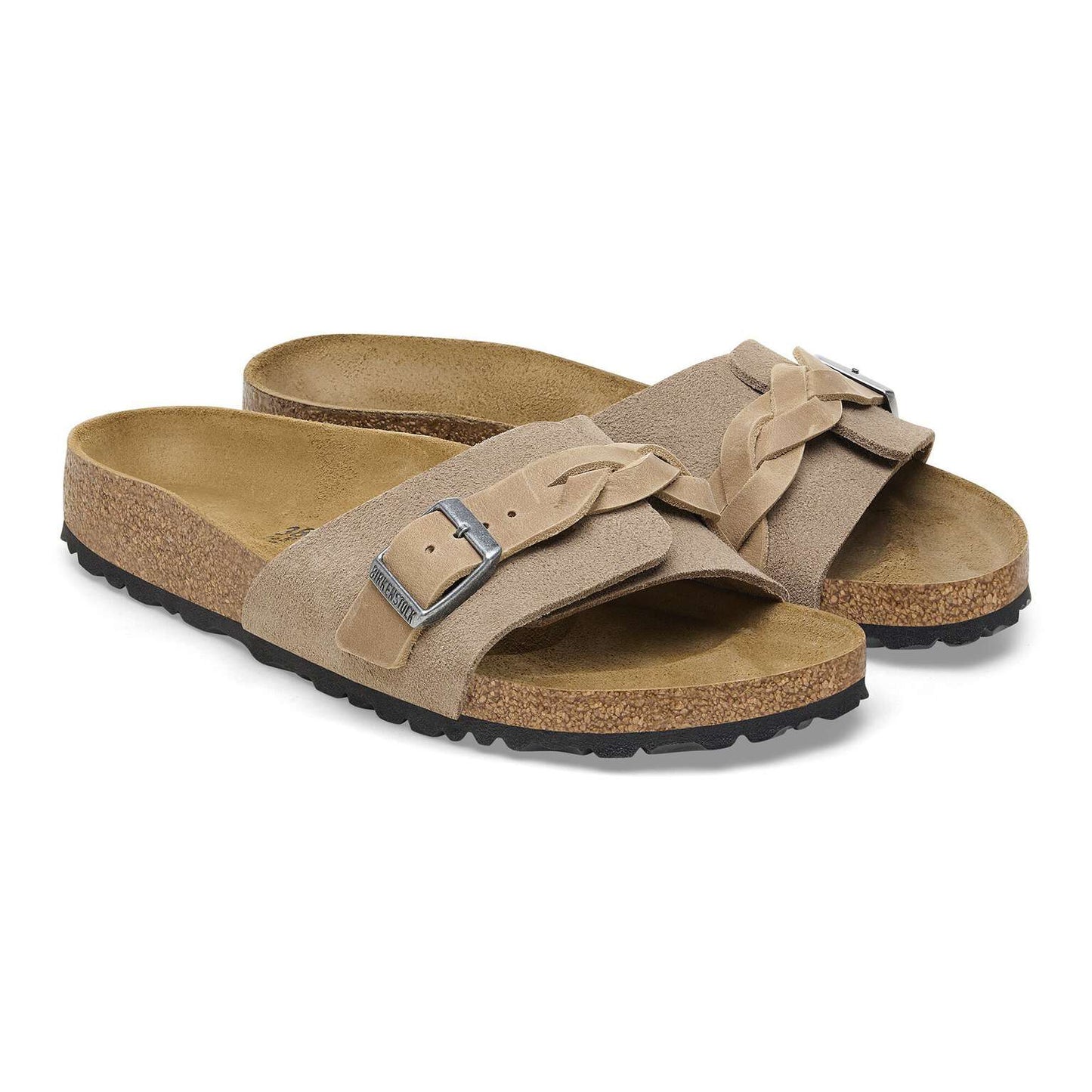 Oita Braided - Suède - Taupe
