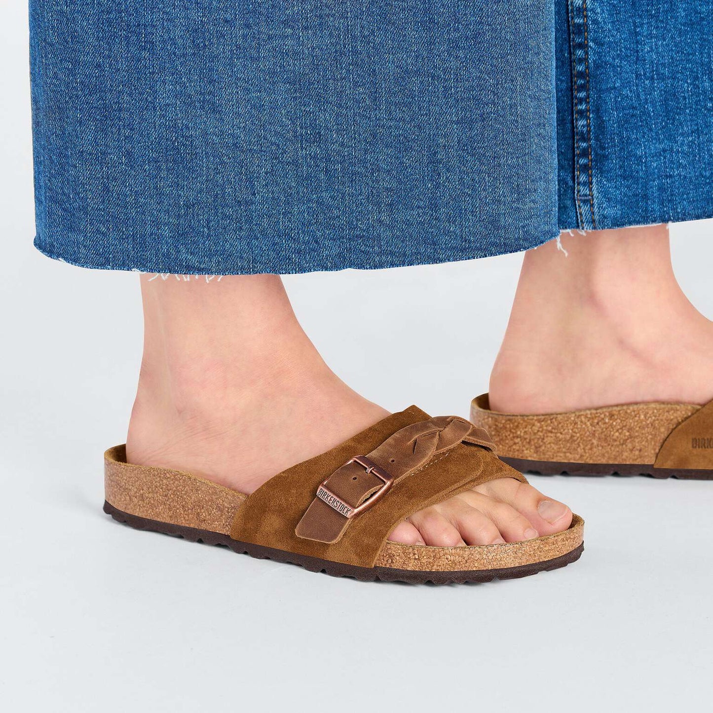 Oita Braided - Suède - Mink