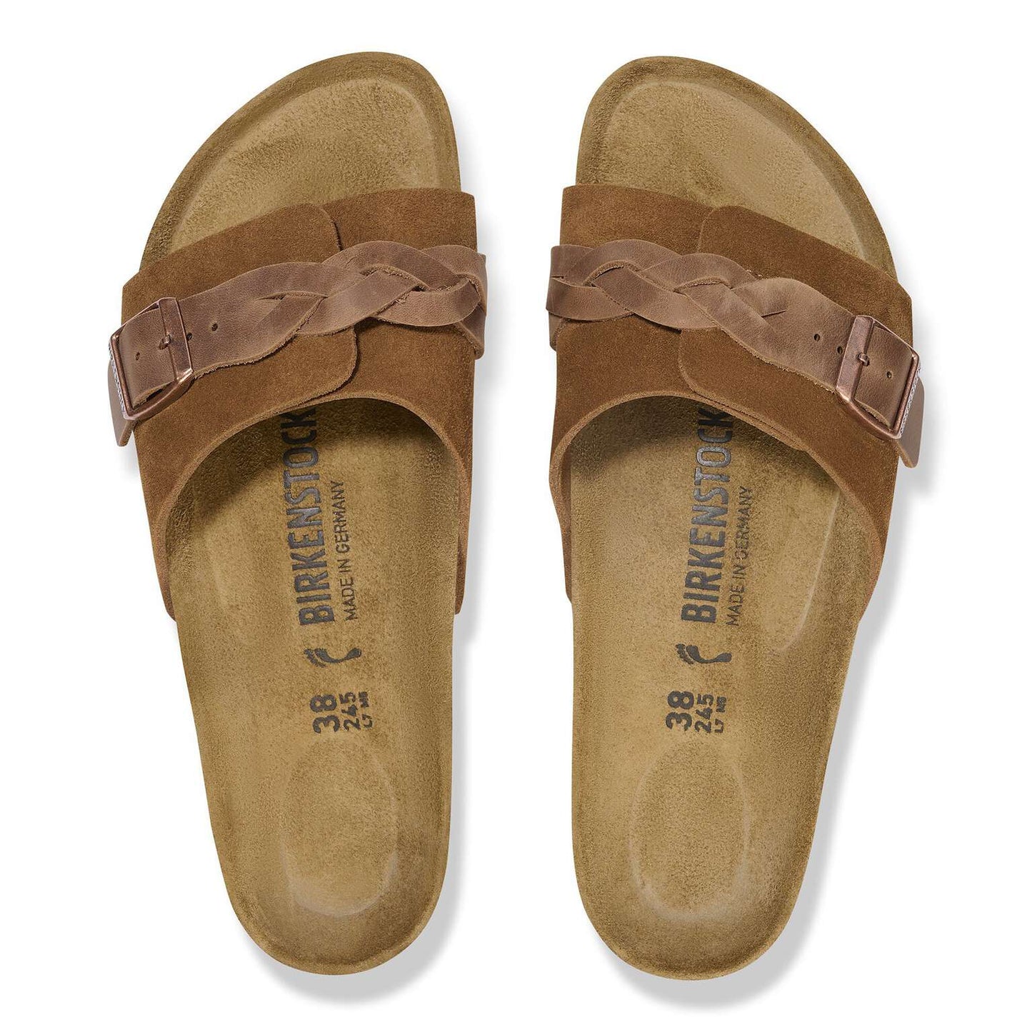 Oita Braided - Suède - Mink