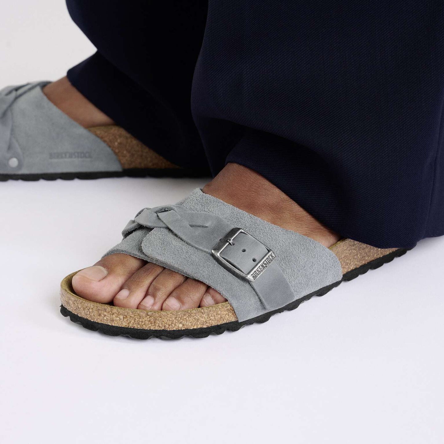 Oita Braided - Suède - Basalt Gray