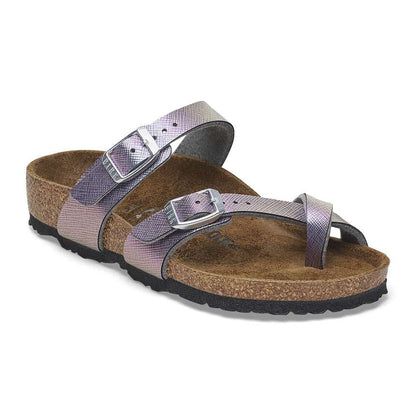 Mayari Kids - Birko-Flor estampé - Saffiano Iridescent Viola