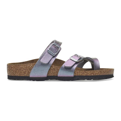 Mayari Kids - Birko-Flor estampé - Saffiano Iridescent Viola