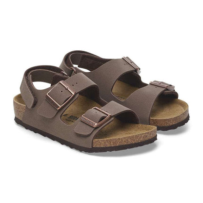 Milano AS Kids - Birko-Flor Nubuck - Mocca