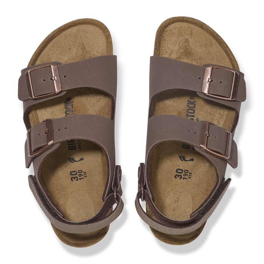 Milano AS Kids - Birko-Flor Nubuck - Mocca