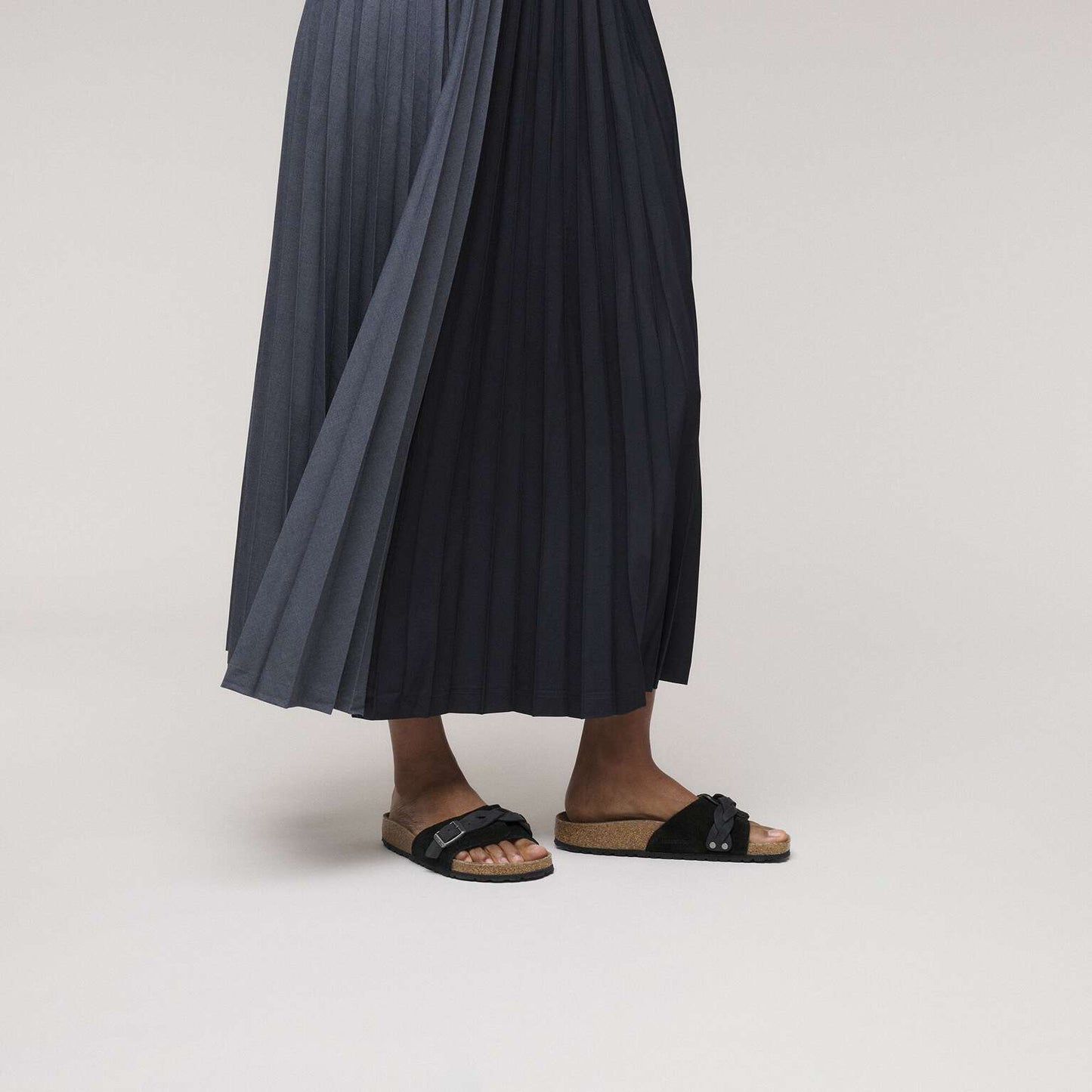 Oita Braided - Suède - Black