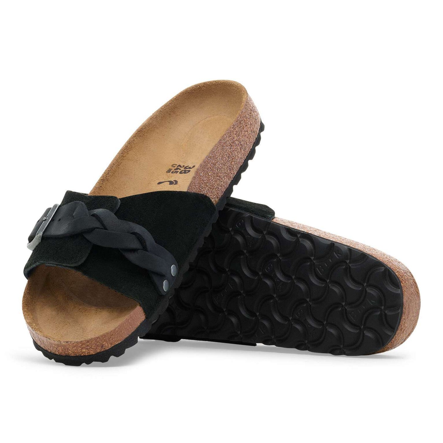 Oita Braided - Suède - Black
