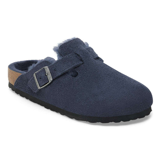 Boston en fourrure d’agneau - Suède - New Navy