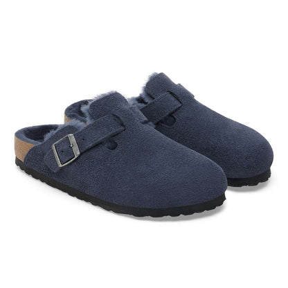 Boston en fourrure d’agneau - Suède - New Navy