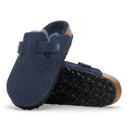 Boston en fourrure d’agneau - Suède - New Navy