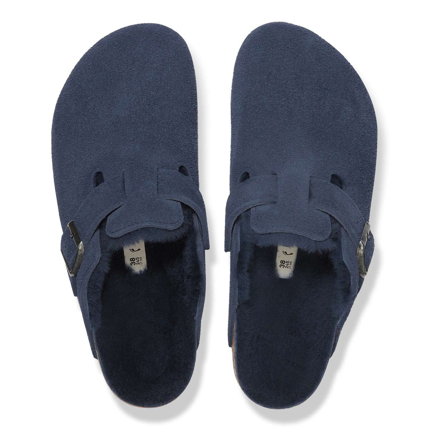 Boston en fourrure d’agneau - Suède - New Navy