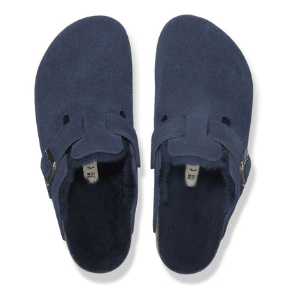Boston en fourrure d’agneau - Suède - New Navy
