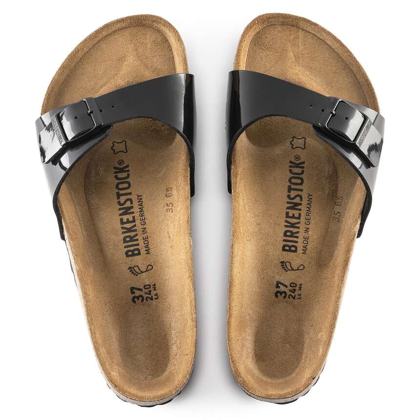 Madrid - Birko-Flor verni - Black Patent