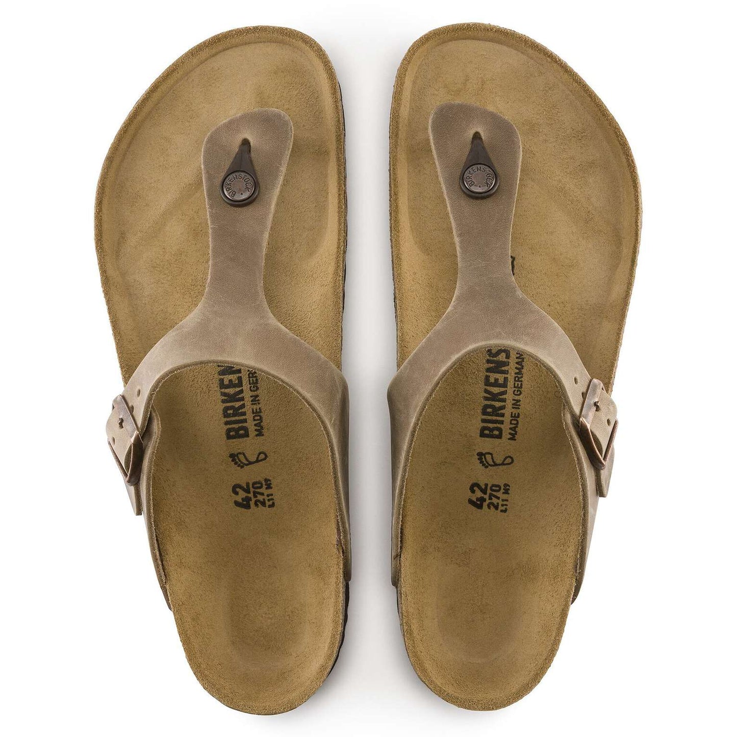 Gizeh - Cuir huilé - Tobacco Brown